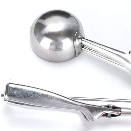 2418  Ice Cream Serving Scoop  Stainless Steel Premium Quality Ice Cream Serving Spoon Scooper With Trigger Release