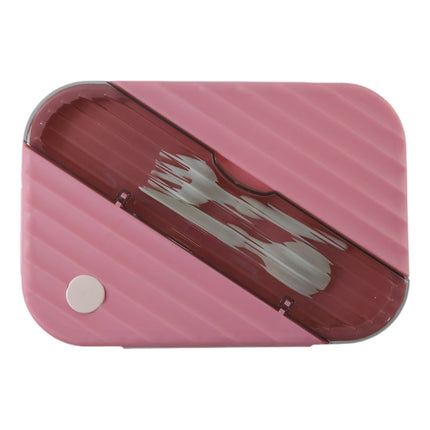 Plastic 3 Compartment Lunch Box For Kids