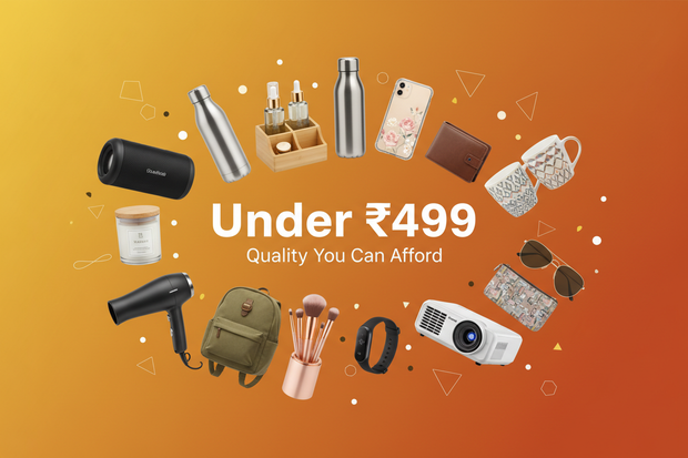 Under ₹499 Promo Banner